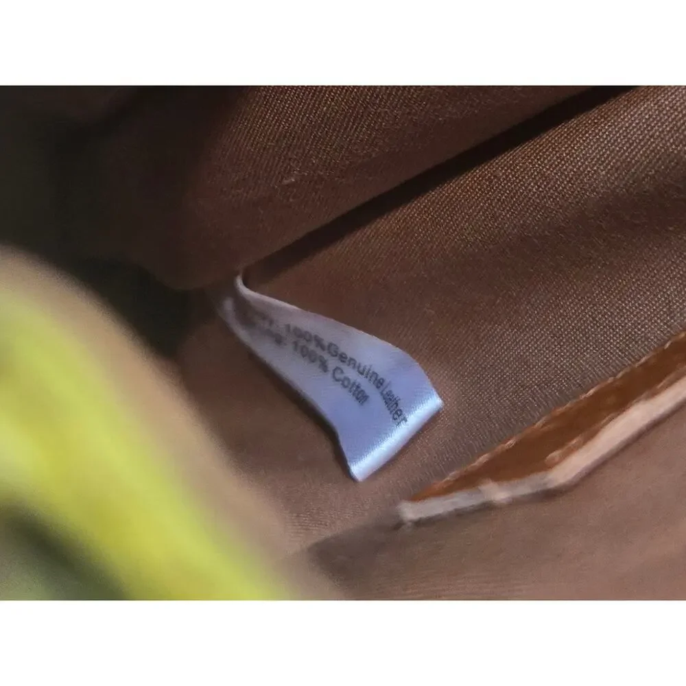 HOBO Olive Green Leather Crossbody Wristlet